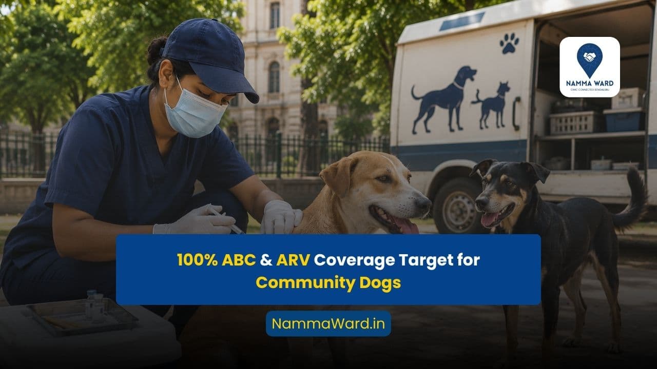 Bengaluru Central City Directs 100% Completion of ABC and Anti-Rabies Vaccination for Community Dogs