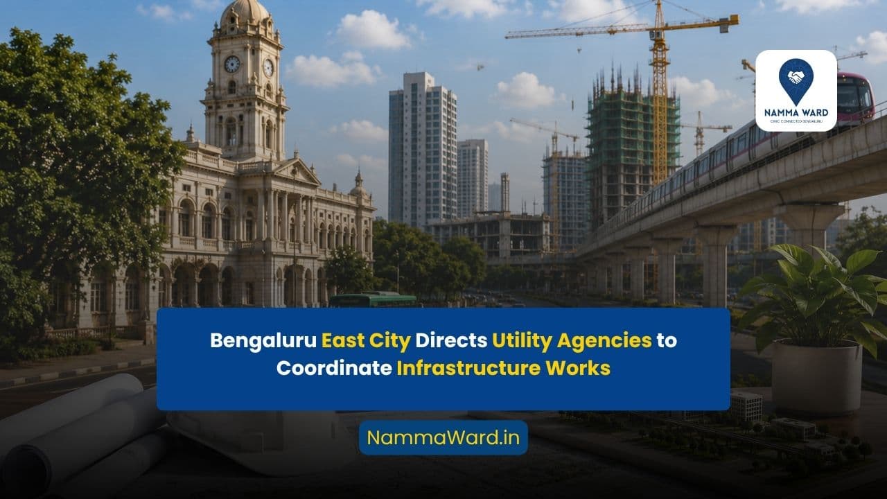 Bengaluru East City Directs Utility Agencies to Coordinate Infrastructure Works