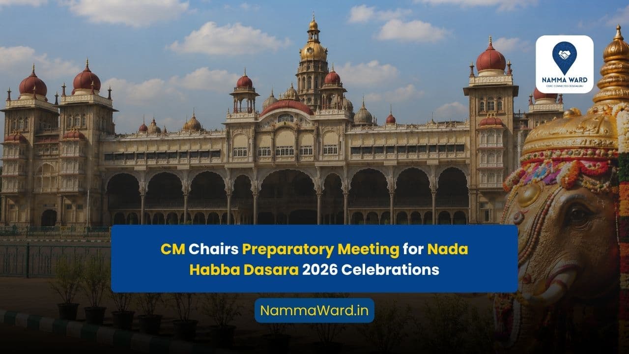 CM Chairs Preparatory Meeting for Nada Habba Dasara 2026 Celebrations