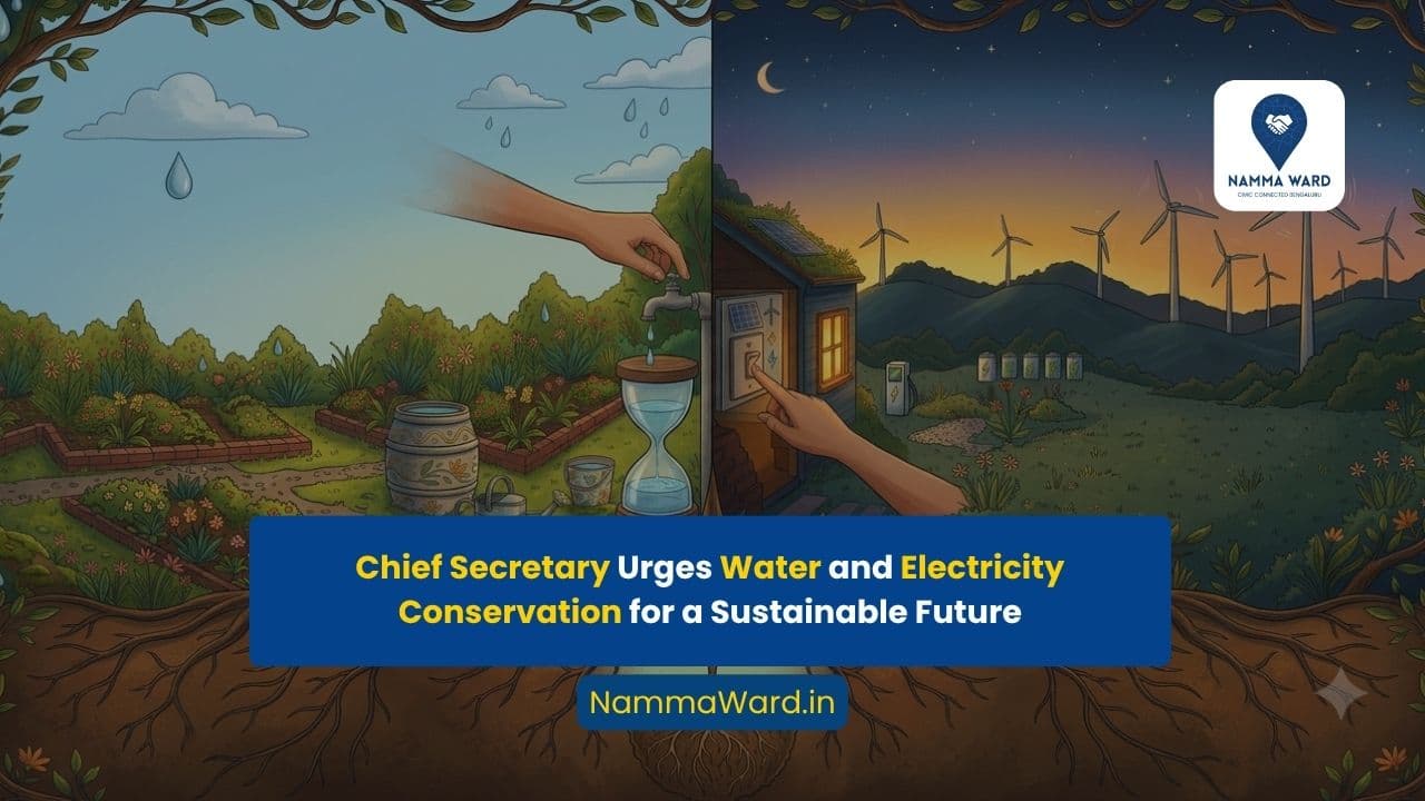 Chief Secretary Urges Water and Electricity Conservation for a Sustainable Future