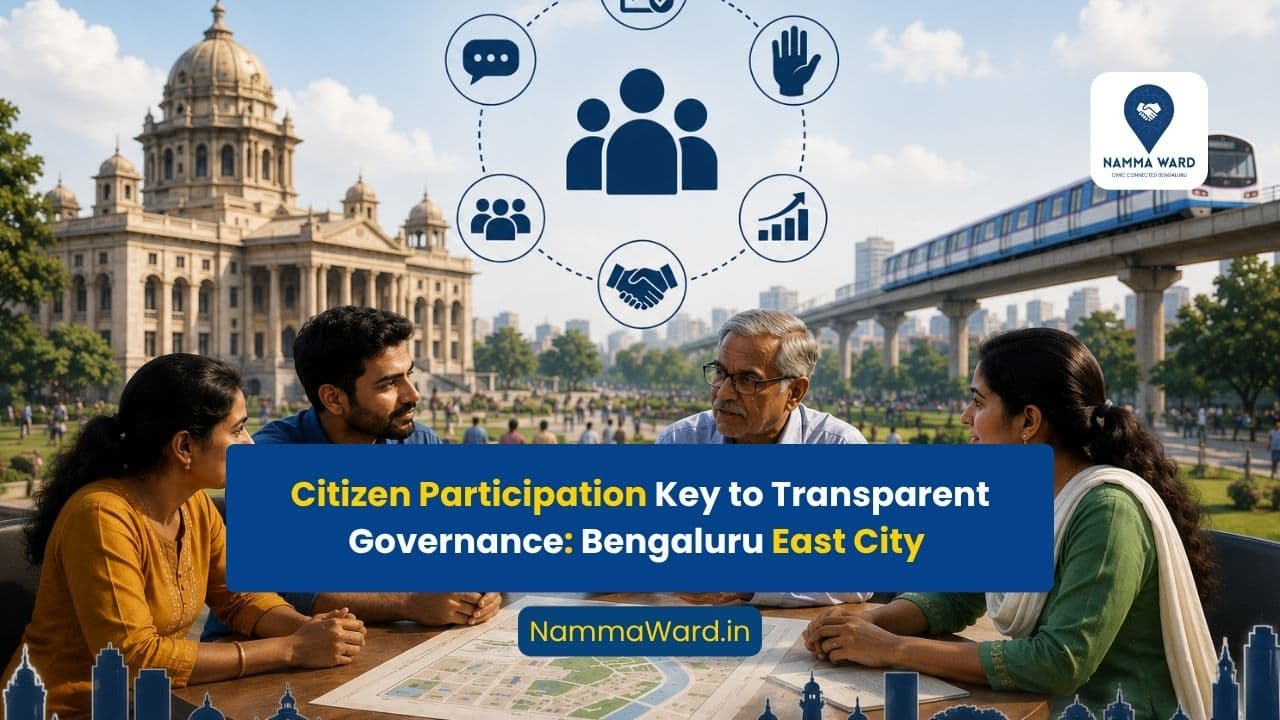 Citizen Participation Key to Transparent Governance: Bengaluru East City
