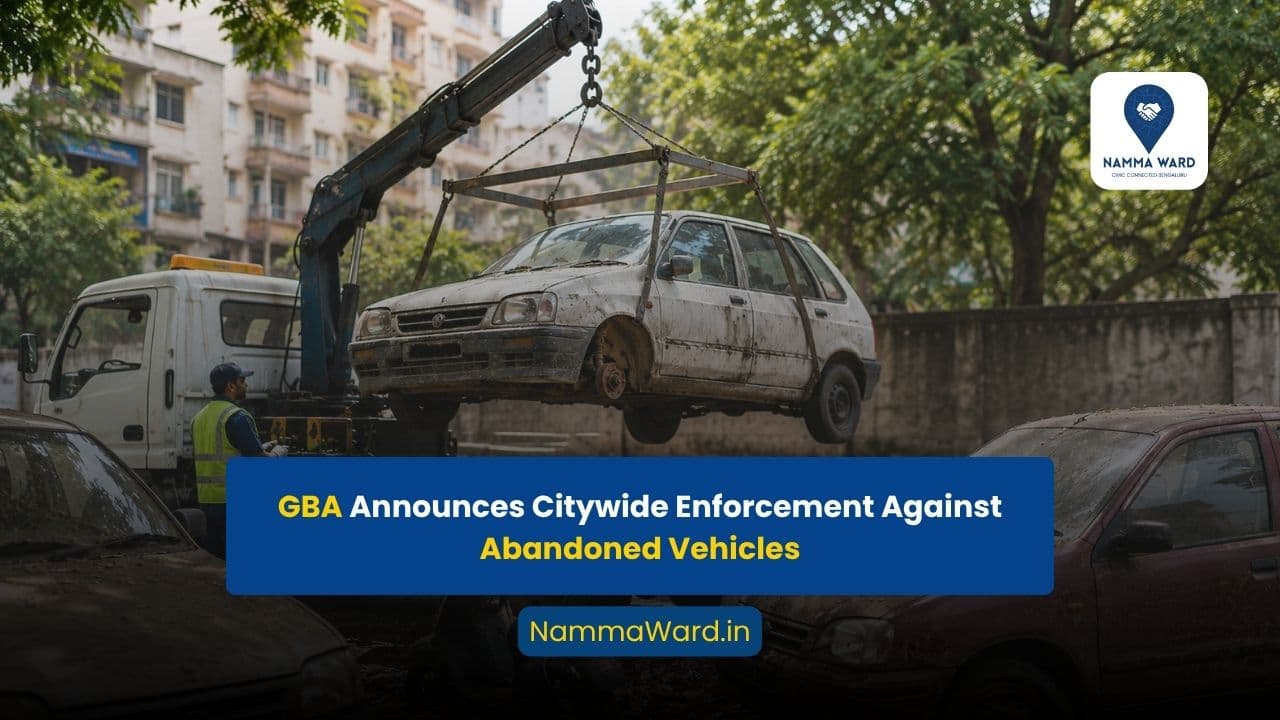 GBA to Begin Removal and Auction of Abandoned Vehicles from July