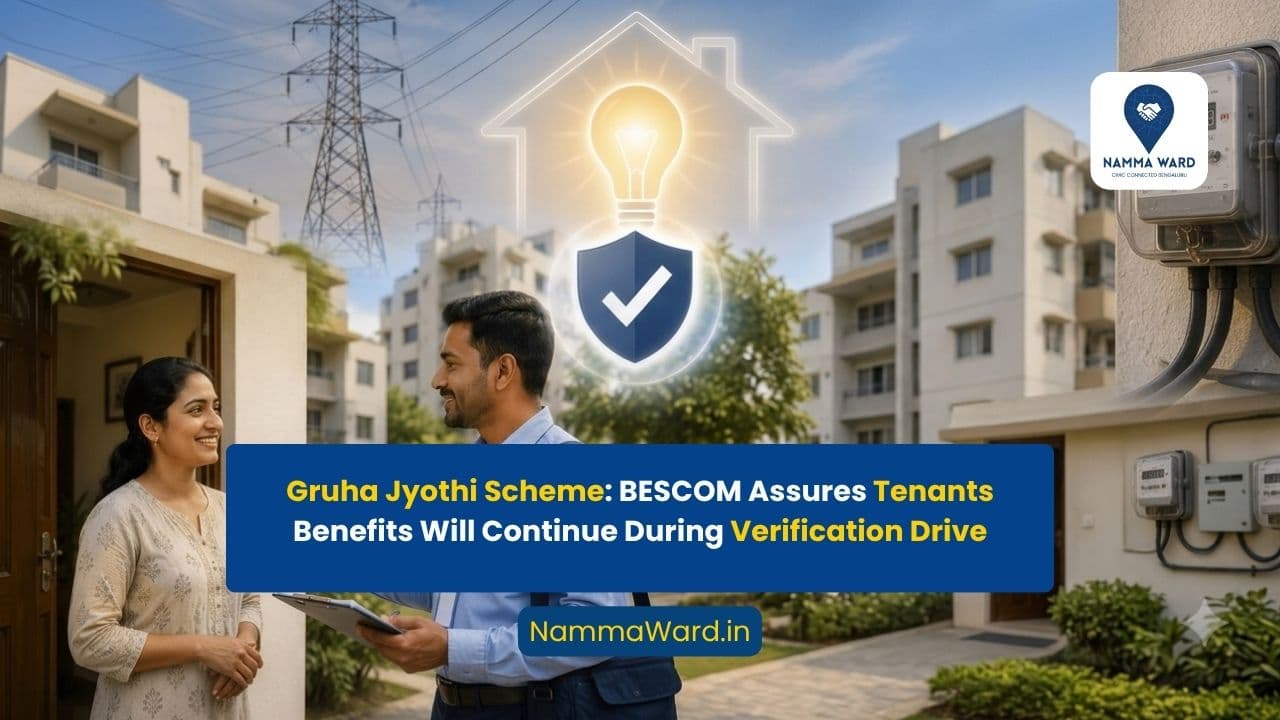Gruha Jyothi Scheme: Tenants Need Not Panic During Verification Drive, Clarifies BESCOM
