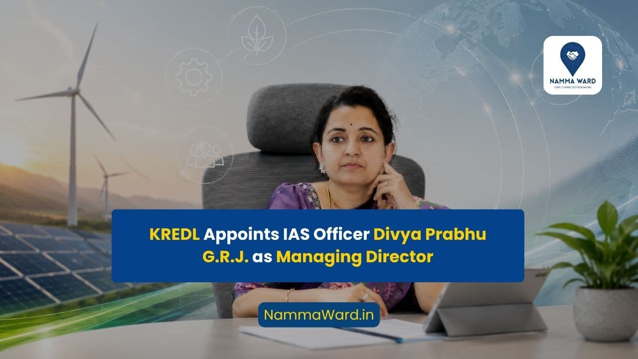 KREDL Appoints IAS Officer Divya Prabhu G.R.J. as New Managing Director