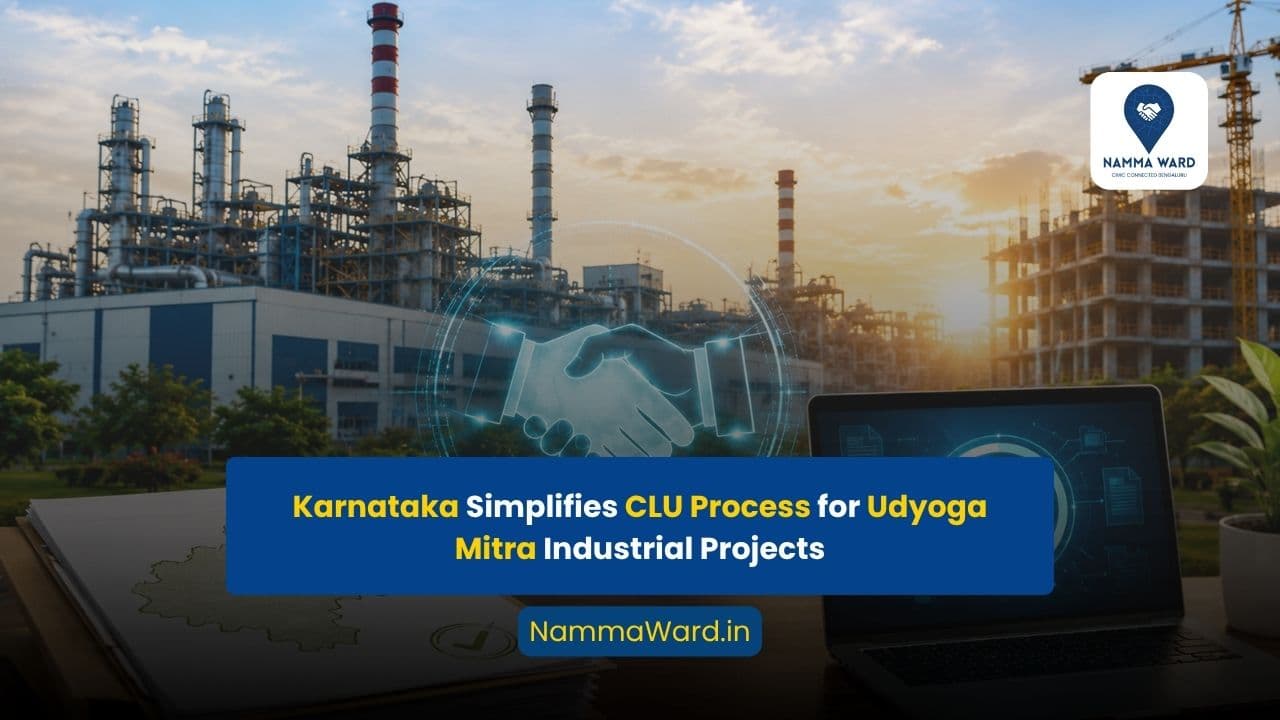 Karnataka Simplifies CLU Process for Industrial Projects Approved Through Udyoga Mitra