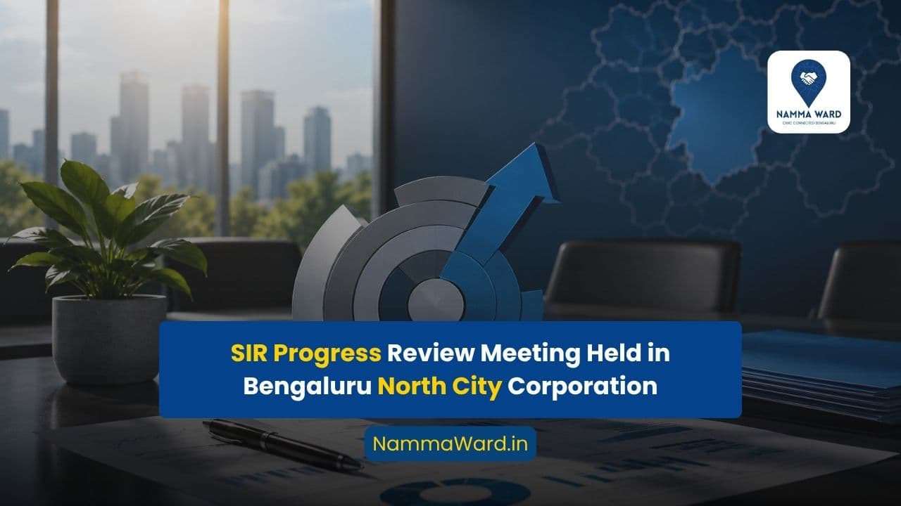 SIR Progress Review Meeting Held in Bengaluru North City Corporation