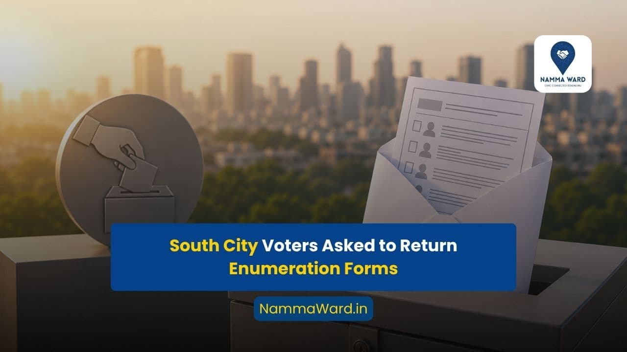 South City Voters Asked to Return Enumeration Forms